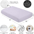 Sweet Jojo Designs Lavender Purple Baby or Toddler Fitted Crib Sheet for Watercolor Floral Collection...
