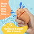 Baby Bath Toys , 11-Piece Water Table Toys with Floating Boats for Toddlers 1-3, Bathtub Pool Baby Toys 6-12 Months, Dishwasher Safe Infant Toys B...