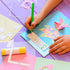 10 Pieces Creative Positioning Pieces Card Corners Helpers with Bone Folder Tool Stamping Corners Paper Craft Supplies Scrapbooking Tools for Pape...