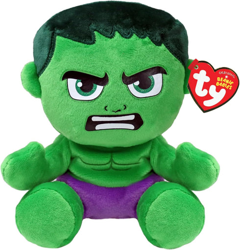 TY Beanie Babies Hulk (Soft Body) - 6", Green...