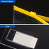 Tamaki 10 Pack Zipper Plastic Envelopes, Small Plastic Envelopes, A6 Size for Pencil Case Bulk, Bill Bag, 10 Color (9x4.7 Inch)...