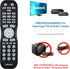 Philips Universal Remote Control for Samsung TV, Blu-ray, Soundbar, Cable/Satellite, Streaming Players, Roku Boxes, and More, 30 Ft Find-It Featur...