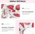 Fitted Crib Sheet Watercolor Strawberries Baby Sheets for Standard Crib Toddler Mattress Cover, Soft Microfiber Breathable Mattress Cover,27" x 39...