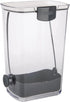 ProKeeper Herb Keeper – 1-Piece, White, with Removable Silicone Drain Plug, BPA-Free Plastic...