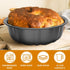 OAMCEG 9.5 Inches Bundt Cake Pan Nonstick- 2 Pack Bundt Pan for baking, 12 Cups Buntz Pound Cake Pan Heavy Duty Carbon Steel,Cake Mold for Buntele...