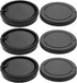 SING F LTD 3 Sets Plastic Body Cap and Rear Lens Cap 64.5 x 19.2mm Compatible with Sony A100 A200 A230 A290 Compatible with Minolta AF Black...