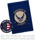Breeze Decor Proud Dad Airman Burlap Garden Flag Armed Air Force USAF United State American Military Veteran Retire Official House Decoration Bann...