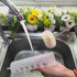 Coralpearl Stainless Steel Soda Bottle Cleaning Brush Set Natural Boar Bristle Wool Tip Long Handle, Flexible Bendable Thick Wire Cleaner for Narr...