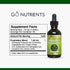 Go Nutrients Immune Booster – Liquid Herbal Support with Echinacea, Goldenseal & Usnea - 7 in 1 Enhancing Defense for Adults & Kids | 2 oz Tinctur...