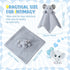3 Pieces Plush Baby Security Blanket 14 Inch Lovey Soft Fluffy Snuggle Toy Loveys for Babies Stuffed Gift for Newborn, Infant, Toddler, Boys and G...