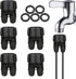Drip Irrigation Hose Connectors,1/4 Inch Drip Irrigation Tubing x 3/4 FHT Swivel Lock Barbed Dual Hose Adapter, Convert 3/4" Garden Hose to 1/4" D...