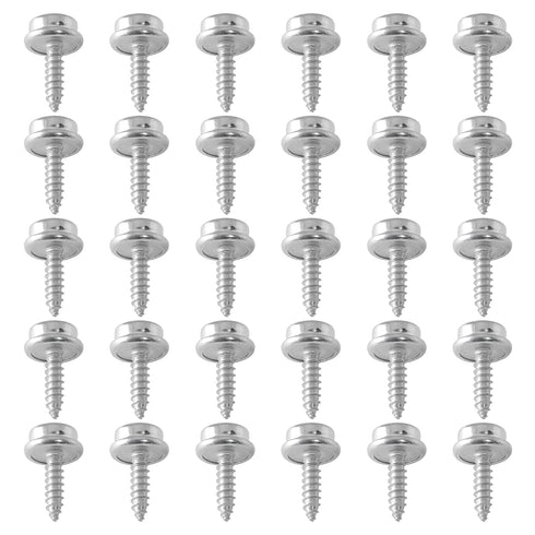 Moicstiy 30Pcs 5/8 Inch Stainless Steel Screws Snaps, Fastener Screw Snaps 3/8 Inch Socket Marine Grade Boat Canvas Snaps for DIY Cover Furniture...