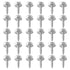 Moicstiy 30Pcs 5/8 Inch Stainless Steel Screws Snaps, Fastener Screw Snaps 3/8 Inch Socket Marine Grade Boat Canvas Snaps for DIY Cover Furniture...