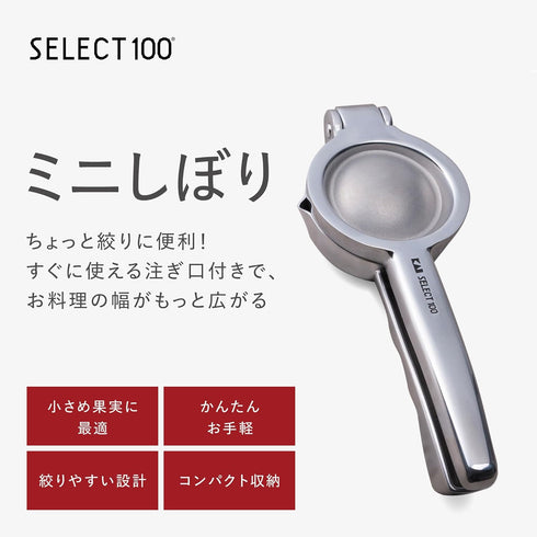Kai SELECT100 Squeezer, Miniature, Silver...