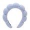 JCL Spa Headband for Washing Face, Terry Cloth Skincare Headband, Puffy Makeup Headband, Sponge Headbands for Women for Washing Face(Blue)...