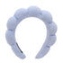 JCL Spa Headband for Washing Face, Terry Cloth Skincare Headband, Puffy Makeup Headband, Sponge Headbands for Women for Washing Face(Blue)...