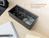 Bostitch Office Konnect Desk Organizer Accessory Tray, Wide, Stacks for Desktop Storage, Black...