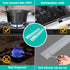 Gap Filler for Stove and Counter - Kitchen Stove Counter Gap Cover Silicone Gap Cover Between Stove and Counter 21 Inches Semi Transparent...
