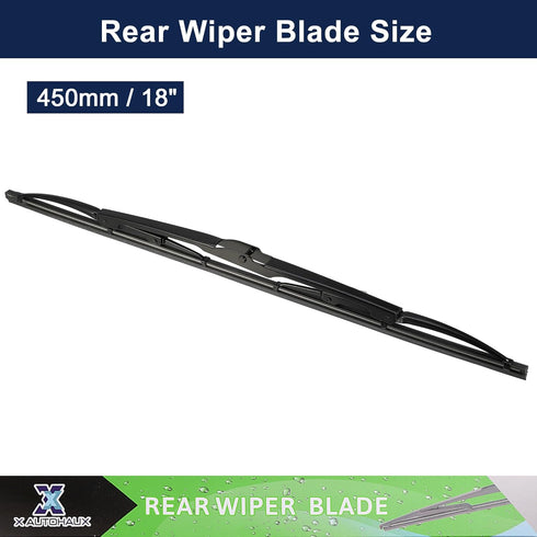 X AUTOHAUX Rear Windshield Wiper Blade Replacement for BMW X5 E53 1999-2002 for BMW 5 Series Touring E34 1991-1996...