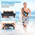 F-color Waterproof Fanny Pack Floating - Waterproof Waist Pouch with 35oz Buoyancy - Cruise Essentials Must Haves Waterproof Bag Keeps Phone Valua...