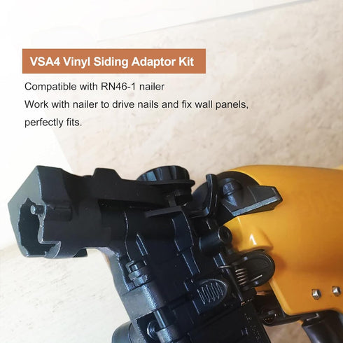 VSA4 Vinyl Siding Adaptor Kit Compatible with RN46-1 Coil Roofing Nailer, Siding Nailer Kit with Spring...