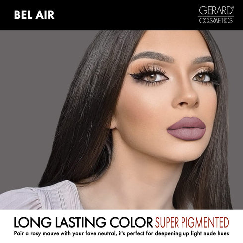 Gerard Cosmetics Lip Pencil (Bel Air) | Ultra Pigmented Matte Pink Lip Liner | Long lasting | Hydrating Creamy Formula | Cruelty Free...