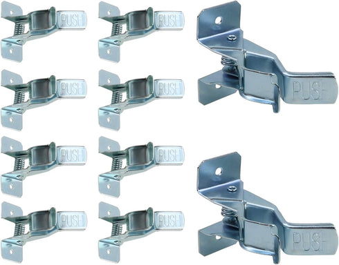 Harrier Wall-Mount Spring Clamps for Tools, Rakes and Brooms, 10-Pack...