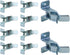 Harrier Wall-Mount Spring Clamps for Tools, Rakes and Brooms, 10-Pack...