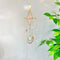 Crystal Suncatcher Rose Quartz, Spiritual, Sun Catcher Hanging for Windows, Rainbow Maker, Crystal Indoor Garden Home Decor, Natural Gemstone Boho...