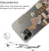 Aesthetic Abstract Butterfly Collage Clippings Clear Modern Case Compatible with iPhone 13 Pro Max, Vintage Collage Clear Case for iPhone 13 Pro M...