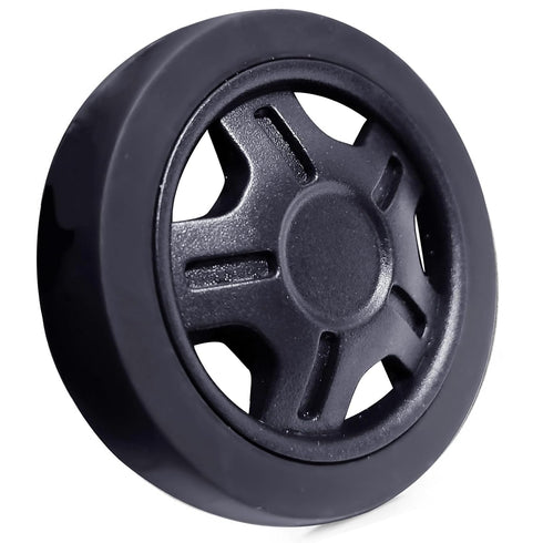 Luggage Suitcase Replacement Wheels Luggage Replacement Wheels Diameter 1 7/8 inch Wear-Resistant Mute Suitcase Rubber Swivel Caster Wheels Repair...