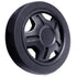 Luggage Suitcase Replacement Wheels Luggage Replacement Wheels Diameter 1 7/8 inch Wear-Resistant Mute Suitcase Rubber Swivel Caster Wheels Repair...
