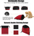Desing Wish Lightweight Headphone Storage Bag, Portable Headset Carrying Pouch Headphone Case Bag Soft Travel Pouch for Over-Ear Headphones/Gaming...
