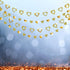 Cheerland Gold Heart Garland Romantic Decorations Paper Streamers Hanging for Mother’s Day Best Mom Tea Brunch Engagement Wedding Anniversary Brid...