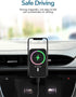 New Technology Magnetic Wireless car Charger Qi 15W Fast car Wireless Charging Station for iPhones...