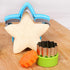 Sandwich Cutter Set, Including 4 Sandwich Cutters Shaped Like Dinosaur, Star and Heart and 8 Vegetable Cutters, Suitable For Children...