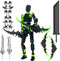 (Assembly Completed) 3D Printed Action Figure?T13 Robot Action Figure, T13 Collectible Action Figure Articulated, for Collectors Desktop Decoratio...