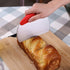1 pcs Dough Pastry Scraper Chopper/Stainless Steel Dough Scraper Cutter with Ergonomic Rubber Non-Slip Grip/Dough Scraper Cutter/Pro Pastry Pizza ...