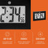 MARATHON Large Digital Wall Clock with 8” Display, Black - Easy to Read...
