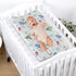 Colorful Sea Animals Changing Pad Cover Turtle Whale Jellyfish Sea Horse Weeds Sealife Diaper Change Table Sheets for Boys Girls Soft Stretch Chan...