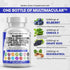 Eye Health Vitamins with Bilberry 6000mg Lutein & Zeaxanthin 40mg Lycopene 40mg Resveratrol 3000mg Grape Seed Extract 6000mg Omega 3 4000mg Astaxa...