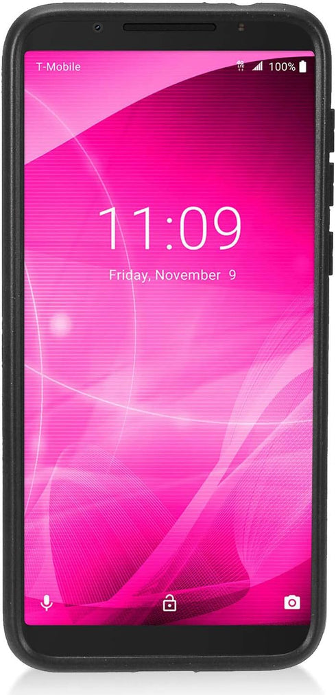 Z-GEN - Compatible with T-Mobile REVVL 2 (5.5") REVVL2 5052W - Brushed Style Hybrid Case - CS3 Rosegold...