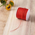 Cheriswelry 100Yard 0.8mm Braided Nylon Cord Red Beading String Thread Roll Lift Shade Cord for Jewelry Making Kumihimo Knotting Wrapping Beading ...
