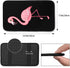 Fashion Universal Car Armrest Seat Box Cover Protector The Cute Beautiful Pink Flamingo Auto Center Console Pad Fit Car Decor Accessories...