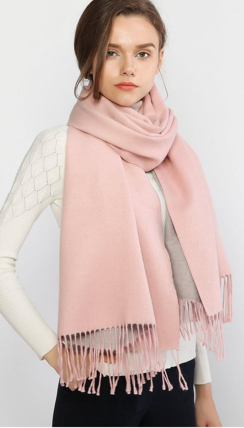 RIIQIICHY Pashmina Shawls and Wraps for Evening Dresses Scarfs for Women Fall Winter Travel Blanket Scarf Large Warm Scarves...