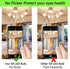 6W A15 Led Blulb 60 Watt Incandescent Equivalent, 550 LM Appliance Light Bulb, E26 Base Ceiling Fan Light Bulbs, 2700K Refrigerator Bedroom Kitche...