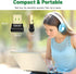 USB Bluetooth 5.3 Adapter for Desktop PC, Really Plug & Play Mini Bluetooth EDR Dongle Receiver & transmitter for Laptop Computer Headphones Keybo...