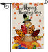Happy Thanksgiving Garden Flags 12.5 x 18 Inch, Be Thankful Thanksgiving Flag Double Sided Decorative Turkey Fall Garden Flag for Thanksgiving Day...