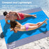 Beach Blanket, Beach Mat Sand Free Waterproof 79" X 83" Suitable for 4-7 Adults, Waterproof Lightweight Picnic Blankets for Travel, Camping, Hikin...