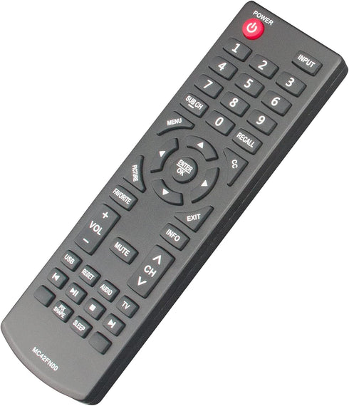 MC42FN00 Sub MC42FN01 Replacement Remote Control for Sanyo LCD TV FW32D25T FW42D25T FW65D25T...